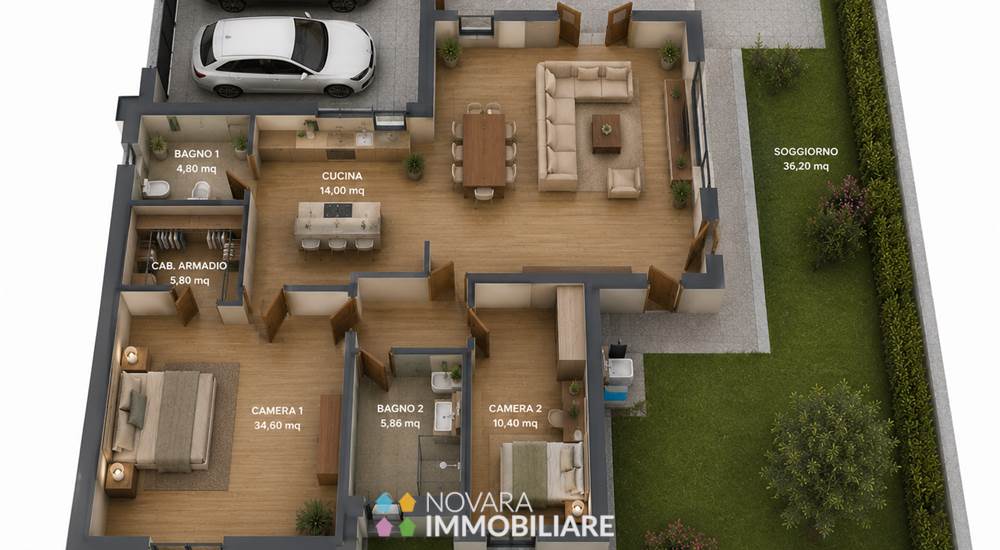 RENDERING IPOTESI PROGETTUALE NON VINCOLANTE